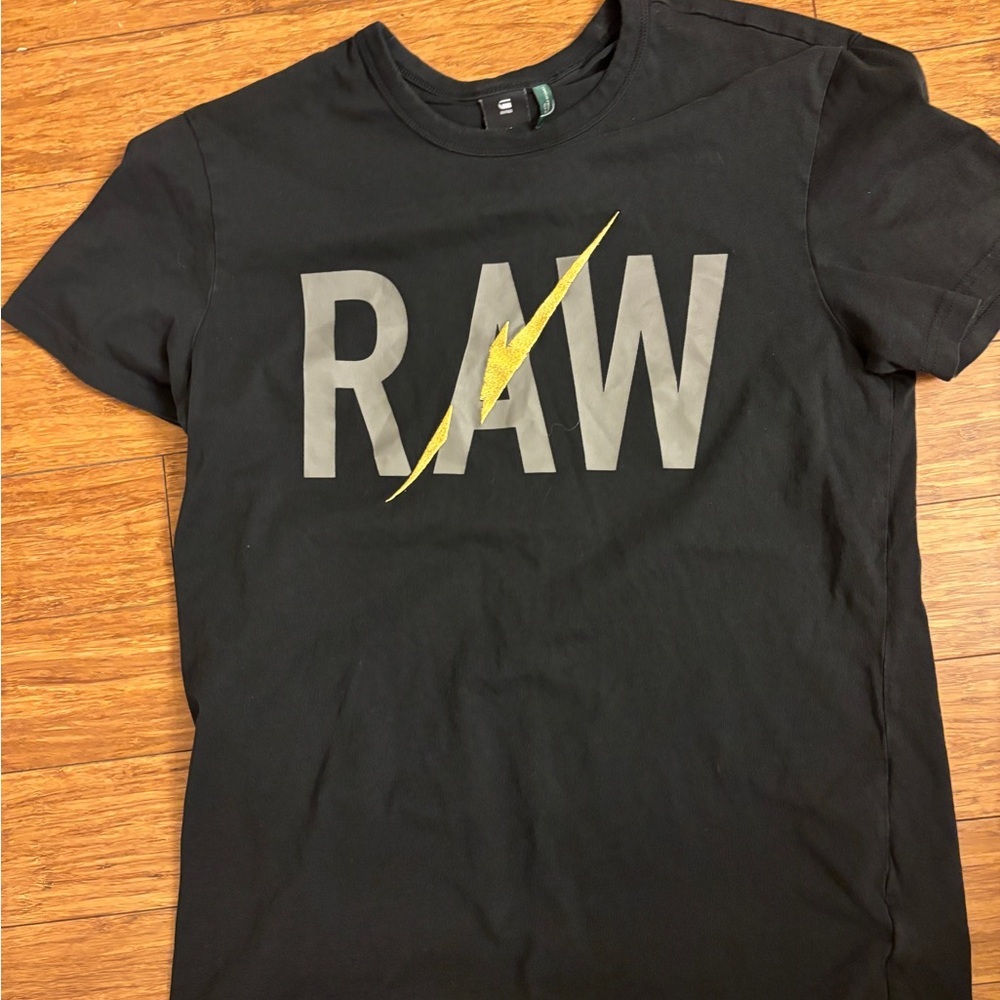 Rare RAW embroidered Graphic T-Shirt men’s